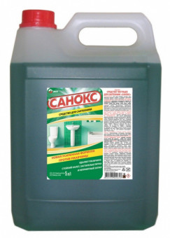 Средство для удаления ржавчины и известкового налета 5 л, САНОКС