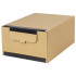 Короб архивный на липучке 380х285х170 мм, гофрокартон, до 1700 л., STAFF