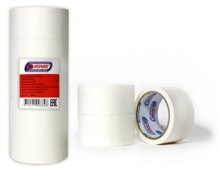 КЛЕЙКАЯ ЛЕНТА МАЛЯРНАЯ 50 мм Х 20 м "ASMAR"
