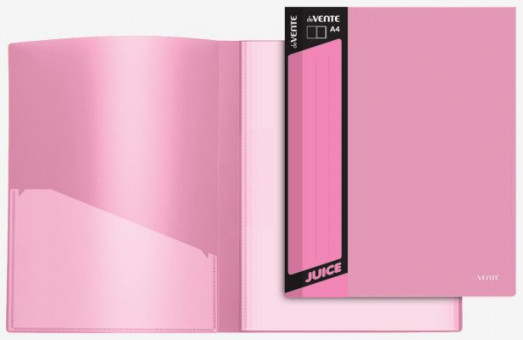 Папка с 20 вкладышами "deVENTE. Juicy" A4, 450 мкм, сменная этикетка, внутренний карман (розовая) Папка с 20 вкладышами "deVENTE. Juicy" A4, 450 мкм, сменная этикетка, внутренний карман (розовая)