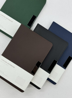 Ежедневник недатированный А5 100л, клетка, цвет ассорти