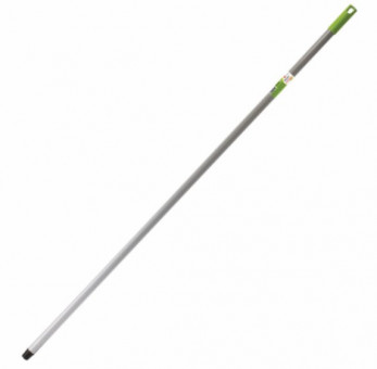 Черенок рукоятка для инвентаря 110 см, еврорезьба, металлопластик 0,25 мм, ЛЮБАША "ЭКОНОМ" (ИТАЛИЯ)