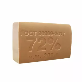 Мыло хозяйственное 72% ММЗ, без обертки, 200г (60)