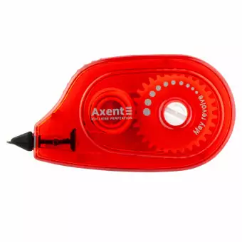 Корректор ленточный Axent, 5 мм х 6 м, бордовый