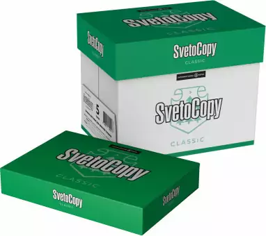 БУМАГА А4 Svetocopy, 80г/м, 96%бел ( CIEI49% ) 500л. (5/240)