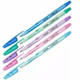Ручка шариковая Berlingo "Tribase Pastel", синяя, 0,7мм (50)