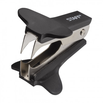 Антистеплер для скоб № 10 и № 24/6, STAFF "EVERYDAY", черный
