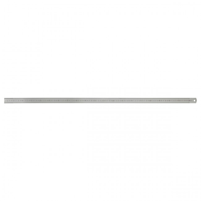 Линейка 100см СТАММ, стальная, ПВХ чехол с европодвесом Линейка 100см СТАММ, стальная, ПВХ чехол с европодвесом
