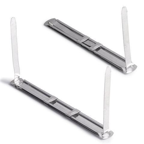 Скоросшиватель металлический STAFF "Basic", КОМПЛЕКТ 50 шт.