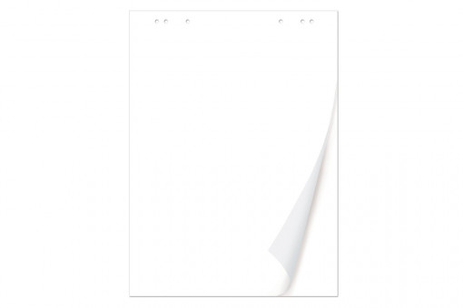 Блокнот для флипчарта  20 листов, белый, Ф.67,5*98