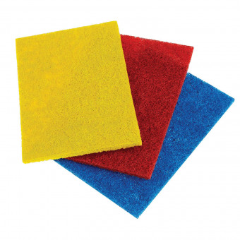 Салфетки абразивные, 13х9х0,5 см, комплект 3 шт., для удаления стойких загрязнений, LAIMA