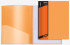 Папка с 40 вкладышами "deVENTE. Juicy" A4, 450 мкм, сменная этикетка, внутренний карман (оранжевая)