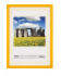 Рамка пластиковая 21*30см, OfficeSpace, №1, желтая