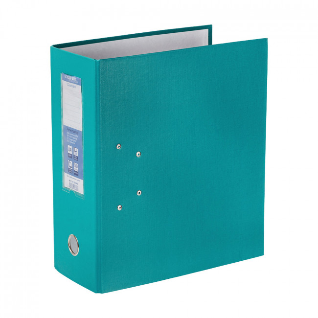 Регистратор PVC   125 мм  .  "Expert Complete"   Classic   А4   арочный механ. изумрудный