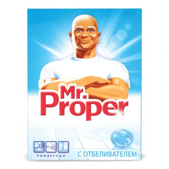 Чистящее средство 400г MR.PROPER (Мистер Пропер), с отбел. эффектом, порошок