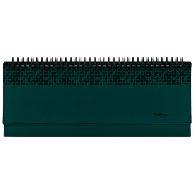Планинг недатированный, 64л., 330*130мм, кожзам, Berlingo "Vivella Prestige", зеленый Планинг недатированный, 64л., 330*130мм, кожзам, Berlingo "Vivella Prestige", зеленый