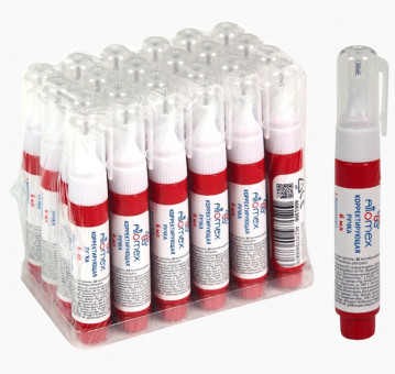 Ручка-корректор 06мл, быстросохнущая, в ручке, deVENTE/4061100 (24)