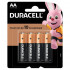 Батарейки DURACELL Basic, AA (LR06), алкалиновые, блистер (12) Батарейки DURACELL Basic, AA (LR06), алкалиновые, блистер (12)
