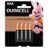 Батарейки DURACELL Basic, AAA (LR03), алкалиновые, блистер (12) Батарейки DURACELL Basic, AAA (LR03), алкалиновые, блистер (12)
