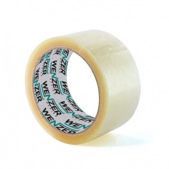 Клейкая лента (СКОТЧ) 48мм*50 МЕТРОВ*40мкм прозр. WENZER OFFICE (6/36)