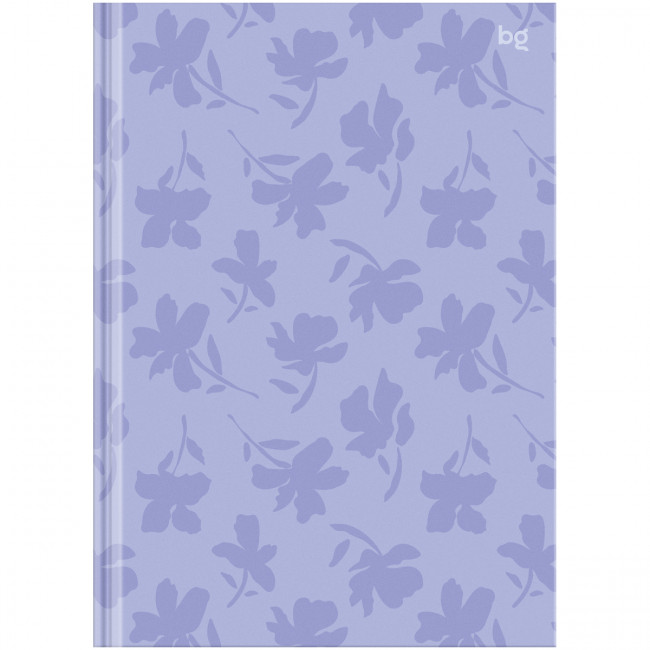 Бизнес-блокнот А5, 120л., евроформат, BG "Lavender color", глянцевая ламинация