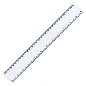 Линейка 30см пл проз Basir МС-3387/24
