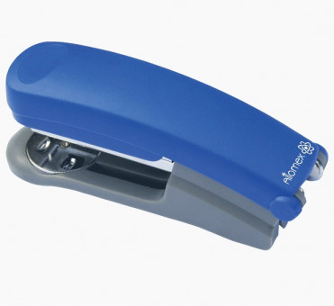 Степлер 24/6&26/6, на 25л, пластиковый, синий, Attomex/4142308