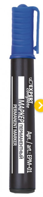 Перманентный маркер   2 мм   "Expert Complete"   пулевидный 01-синий