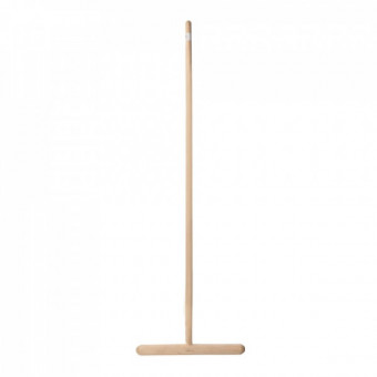 Швабра для пола деревянная, длина черенка 120 см, рабочая часть 32 см