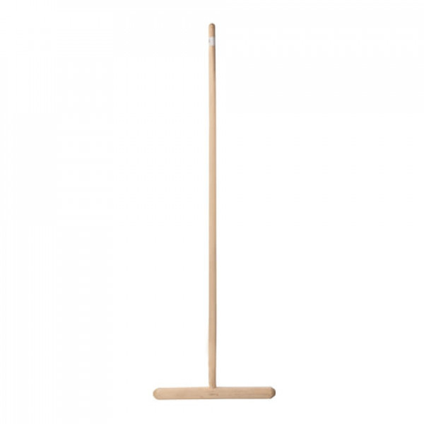 Швабра для пола деревянная, длина черенка 120 см, рабочая часть 32 см