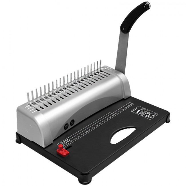 Брошюровщик Гелеос "БП-13" пластиковая пружина, перфорация 13л., переплет 500л. Брошюровщик Гелеос "БП-13" пластиковая пружина, перфорация 13л., переплет 500л.