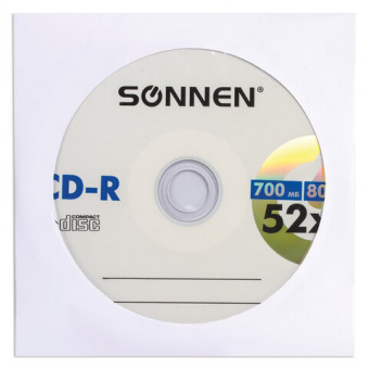 Конверты для CD/DVD (125х125 мм) с окном, бумажные, клей декстрин, КОМПЛЕКТ 25 шт., BRAUBERG