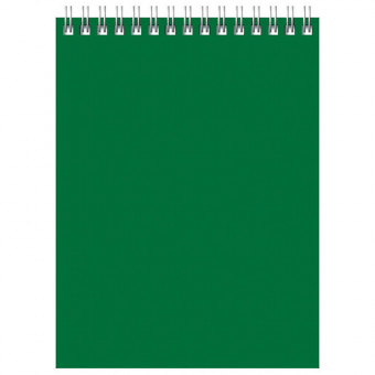 Блокнот А5 60л. на гребне BG "Для конференций", зеленый