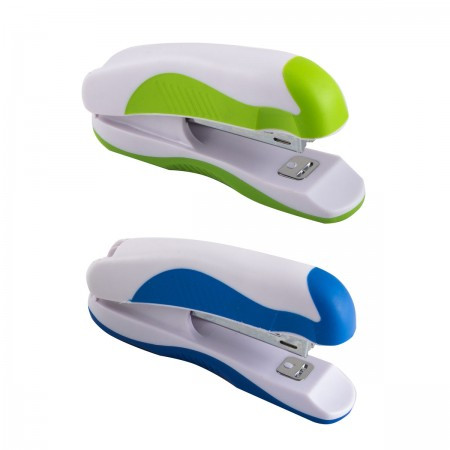 Степлер №10 на 12л, пластиковый, ассорти, deVENTE