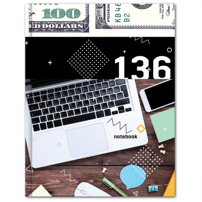 Ежедневник недатированный А5, 136л., 7БЦ BG "Сегодня отличный день" , глянцевая ламинация