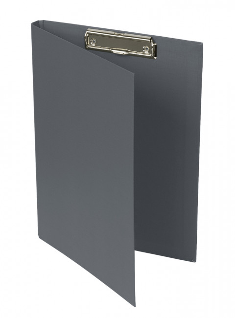 Папка-планшет PVC с крышкой   "Expert Complete"   Classic   А4   мет. прижим   . серый