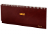 Планинг датированный 2026 300х130 мм, STAFF, гребень, обложка бумвинил, 64 л., бордовый