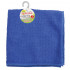 Салфетка микрофибра, 30х30 см, синяя, ЛЮБАША