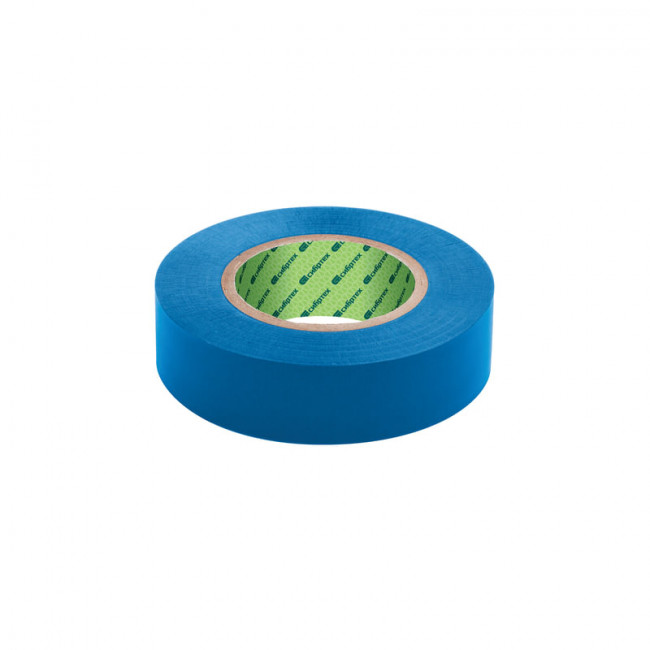 Изолента ПВХ, 15 мм х 10 м, СИБРТЕХ, 130 мкм, синя Изолента ПВХ, 15 мм х 10 м, СИБРТЕХ, 130 мкм, синя