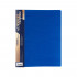 Папка   мет. прижим   "Expert Complete"   Premier   А4   700 мкр.  20 мм  волокно   . синий