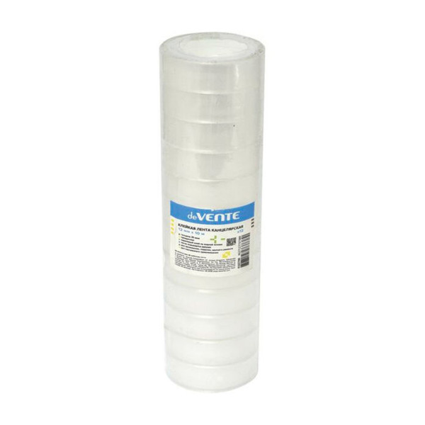 Клейкая лента канцелярская deVENTE 12 ммx10 м 35 мкм