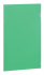 Папка-уголок BRAUBERG, зеленая, 0,10 мм, 223965