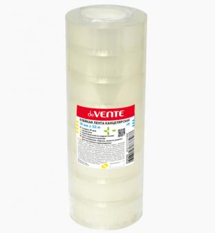 Клейкая лента канцелярская deVENTE 18 ммx33 м 35 мкм