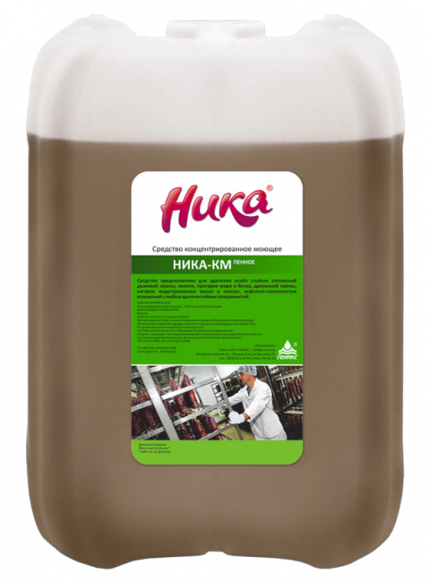 Средство моющее для пищевой промышленности 6 кг, НИКА-КМ (пенное), концентрат Средство моющее для пищевой промышленности 6 кг, НИКА-КМ (пенное), концентрат