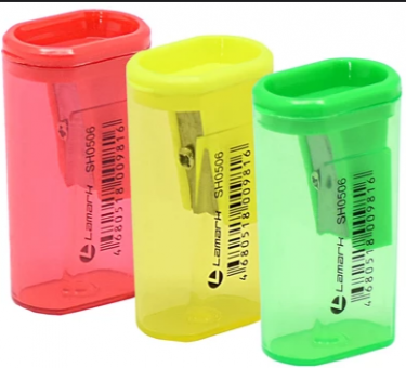 Точилка с контейнером ассорти