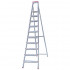 Стремянка стальная 10 ступеней, верхняя площадка 2,26 м, до 150 кг, облегченная, вес 13 кг, UFUK