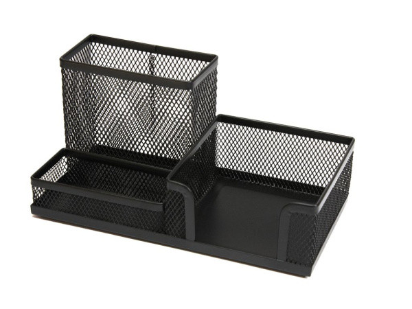 ПОДСТАВКА ДЛЯ КАНЦ.ПРЕНАДЛЕЖНОСТЕЙ "ASMAR"3 ячейки металлическая