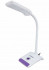 Настольная лампа / светильник SONNEN OU-147, на подставка, светодиодная, 5 Вт, белый/фиолетовый