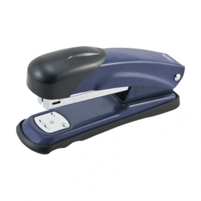 Степлер "deVENTE. Liquid Metal" 24/6&26/6 (мощность 25 листов, глубина скрепления 59 мм) металлический, в картонной коробке, синий