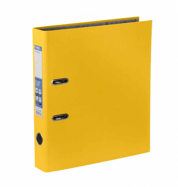Регистратор А4 50 мм, арочный механизм, PVC, желтый, Expert Complete Classic/25187(10) Регистратор А4 50 мм, арочный механизм, PVC, желтый, Expert Complete Classic/25187(10)